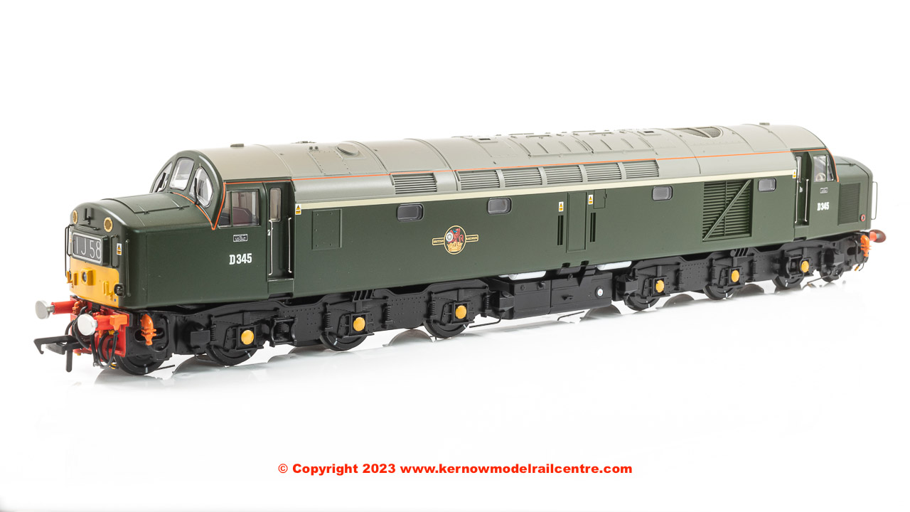 32 491 Bachmann Class 40 Centre Headcode D345 BR Green